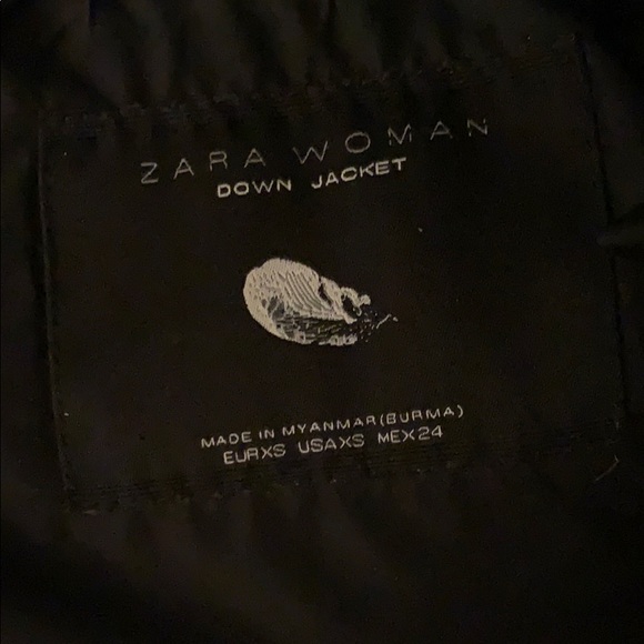 Zara down filled winter jacket - Picture 4 of 6